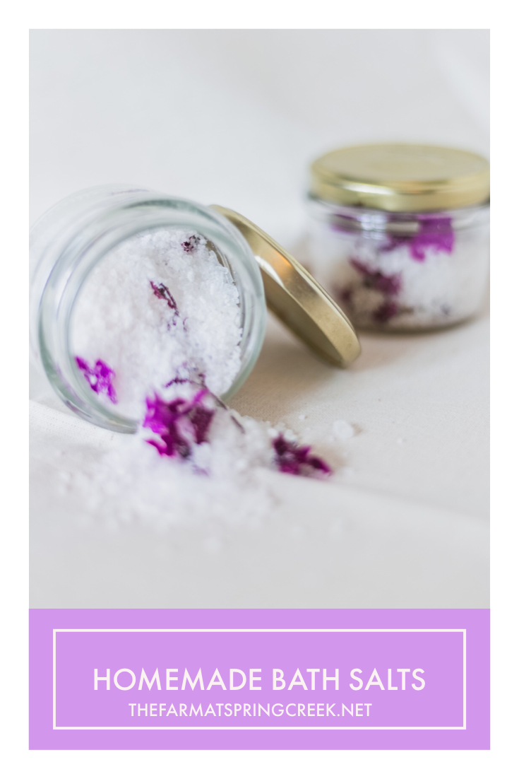 Bath Salts for a luxurious, relaxing bath that you'll love